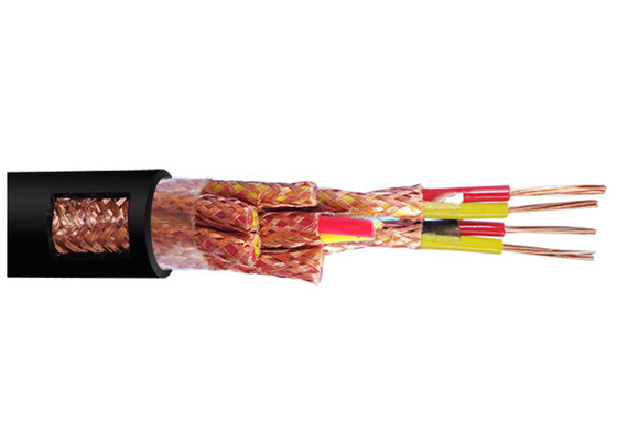 China Professional Shielded Instrument Cable Individual / Overall Copper Wire Braiding supplier