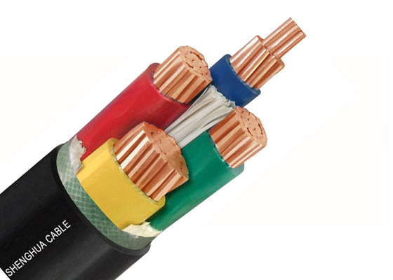 China Flame Resistant Low Smoke Zero Halogen Cable Customized 4 Cores 0.6KV / 1KV supplier