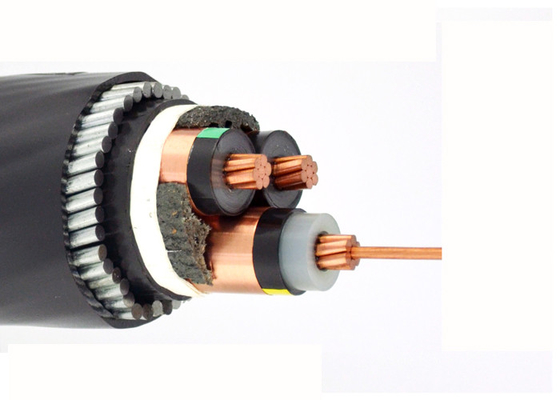 China Copper Conductor EPR / XLPE Insulated Power Cable SWA MV LSZH 3 Core supplier