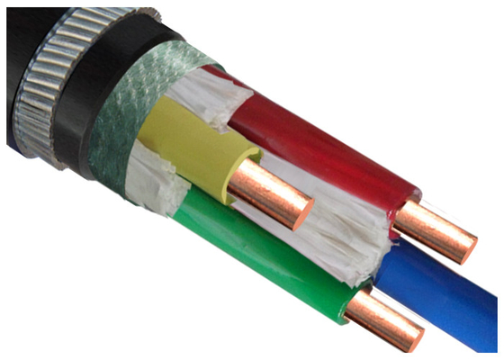 China All Types of Copper Conductor Swa Armoured Electrical Cable CU/PVC/SWA/PVC VV32 LV Multicore Cable supplier