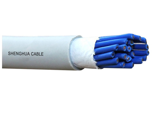 China Durable White Control PE Sheathed Cable Anti Extrusion 0.75mm2 - 10mm2 supplier