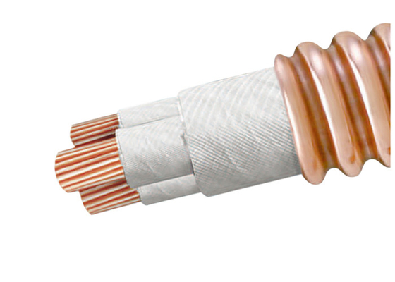 China Mineral Insulated Flexible High Temperature Cable BTTZ Series Excellent Shielding Property supplier