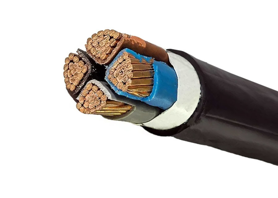 China Multi Core Sheathed Steel Wire Armored PVC Insulated Cables For Underground supplier