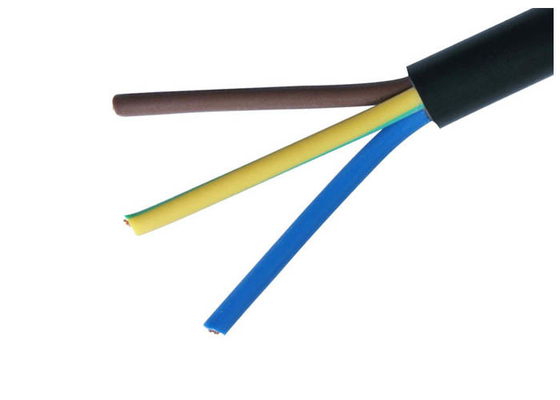 China 300 / 500V Insulation PVC Outer Sheath Electrical Cable Wire 2C 5C * 1.5mm2 / 2.5mm2 supplier