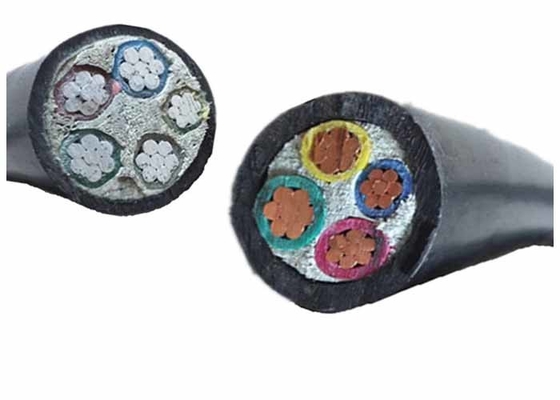 China Aluminium / Copper stranded conductor PVC Insulated power Cable with Fillers supplier