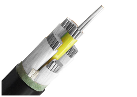 China Aluminum Conductor XLPE Insulated Power Cable 5 Cores XLPE  Insulation PVC Sheath supplier