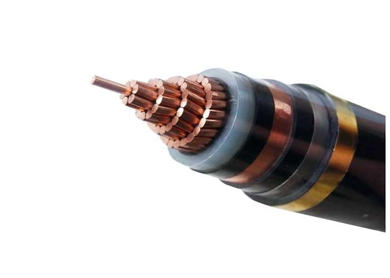 China Single Phase High Tension Copper Armoured Electrical Cable Stainless Steel Tape supplier