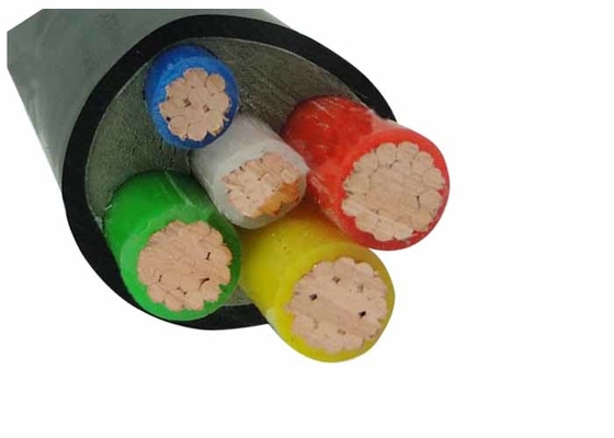 China PVC Sheathed Copper Power Cable 0.6/1kV XLPE Insulated Cable 1 - 5 Core supplier