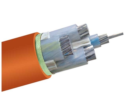 China 0.6kv / 1kV  Low Smoke Halogen Free Aluminum Cable Wire CE ISO Certification supplier