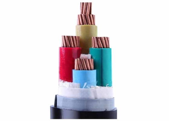 China PVC Insulated Cables , 1.5mm2 - 800mm2 High Tension XLPE Power Cable Underground supplier