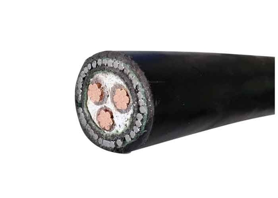 China 35kV HV SWA 3x70mm2 Copper Tape Screen XLPE Power Cable Armoured Underground Electrical Cables supplier