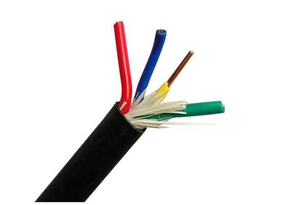 China Four Cores Electrical Cable Wire With Solid Copper Conductor 450 / 750V WIth PVC Sheath supplier