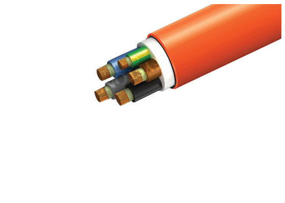 China Multicore Lszh Power Cables Environment Friendly With Orange Outer Sheath supplier