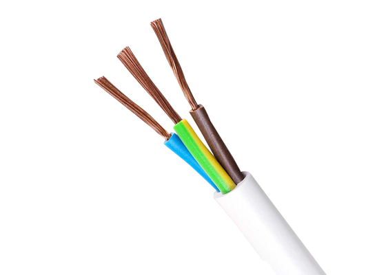 China BVV 7 Stranded Copper Double PVC Jacket Electrical Cable Wire supplier