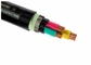 PVC 0.6-1KV 3x150SQMM Armoured Electrical Power Cable With 90 degree Conductor Temp supplier