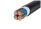 Fan Shaped Copper Core PVC Sheathed Cable / PVC Insulation Cable supplier