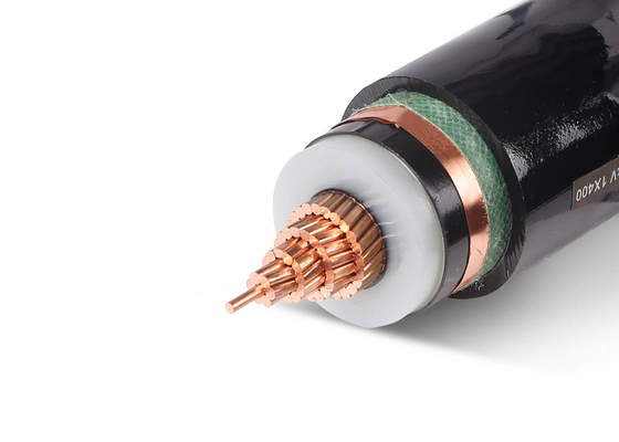 China PVC Sheathed XLPE Insulated MV Power Cable 3 Core For Construction supplier