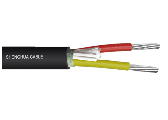 China 1kV  Aluminum Conductor PVC Insulated &amp; Sheathed Two Core Unarmoured Power Cable supplier