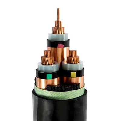 China Three Core PO Sheathed LSZH MV Power Cable 90℃ Working Temperature ISO CE Certification supplier