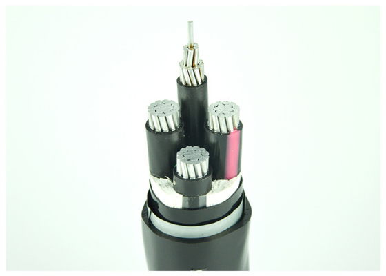 China Low Voltage Aluminum Armoured Electrical Cable 3+1 Core Al/PVC/PVC Power Cable with Steel Tape Armour supplier
