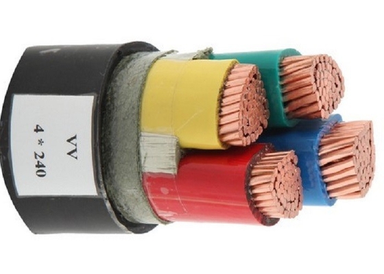 China 240 mm2 Custom PVC Insulated Pvc Sheathed Cable , Multicore Power Cable supplier