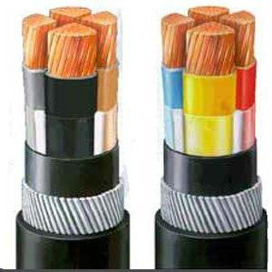 China PVC Insulated Armoured Electrical Cable 1kV  CU/PVC/SWA/PVC Copper Conductor Cable supplier