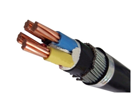 China 1000V Copper or Aluminum Conductor Armoured Electrical Cable Up to Five Cores supplier