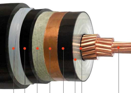 China Copper CU XLPE Insulated MV Armoured Cable Stainless Steel Tape Armour One Phase High Tension Power Cable supplier