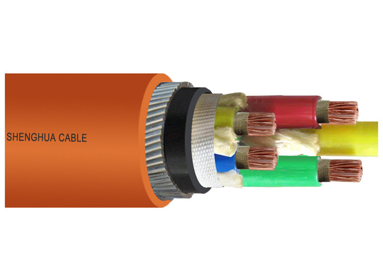 China Soft Copper 1-5 Cores Armoured Copper Cable XLPE/PVC Insulated Steel Wire Armored Fire Resistant Cable supplier