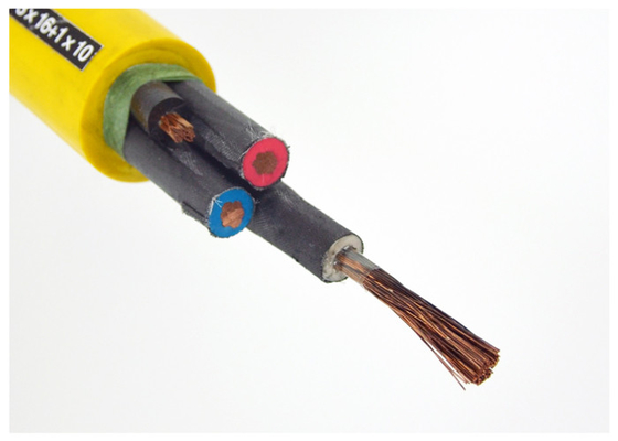 China MCP Screened Rubber Sheath Cable For Excavator Power Connection supplier
