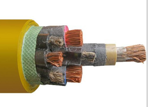 China Copper Braiding Multicore Power Cable 3.6 / 6 KV With Monitoring Flexible Cores supplier