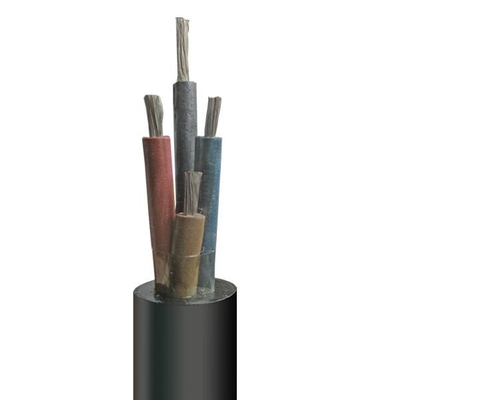 China Professional Copper Conducotor Rubber Sheathed Cable 16mm2 - 185mm2 Phase supplier