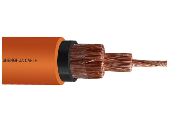 China Low Halogen Rubber Sheathed Flexible Cable 1.9 / 3.3 KV CE KEMA Certification supplier