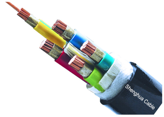 China Fire Resistant No Halogen Power Cable Copper Conductor Power Cable Rated Voltage 0.6 / 1kV supplier