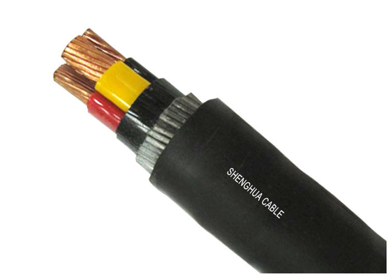 China Low Voltage Underground Electrical Armoured Cable With XLPE SWA PVC Jacket Or Customized Sheath supplier
