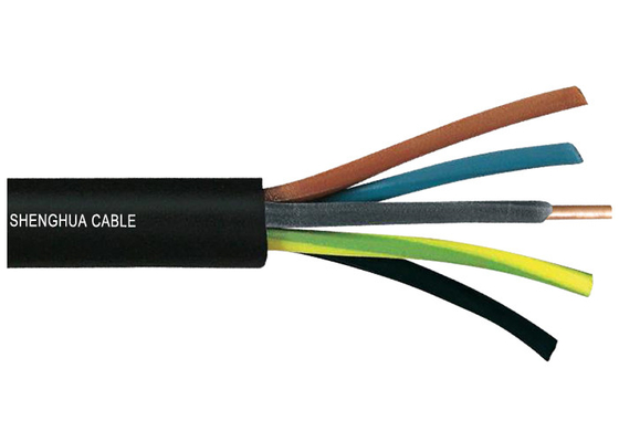 China Flexible Copper Conductor Rubber Insulated Cable YZ Cable H03RN-F Rubber Coated Cable supplier