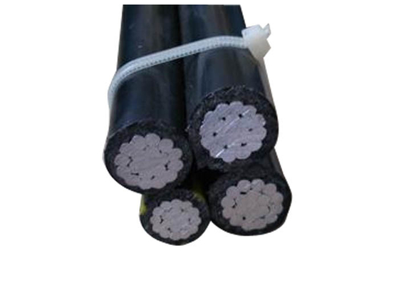 China Polyethylene Service Drop Cable , Aerial Drop Cable For Overhead Distribution Lines supplier