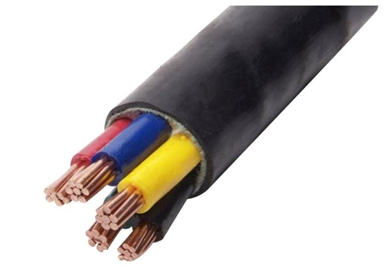 China KEMA 1kV Five Cores Copper Conductor PVC Insulated Cables 0.6/1kV CU / PVC / PVC cable supplier