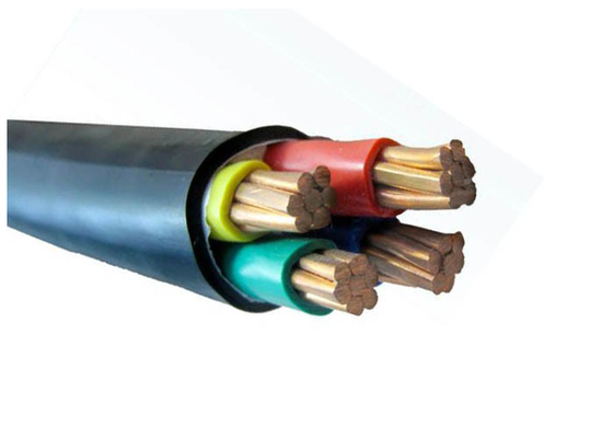 China CE Certificate 0.6/1kV Pvc Insulated Power Cable Four Core Copper Conductor Electric Cable supplier