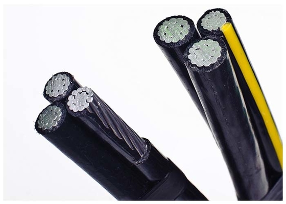 China Al / Xlpe Insulated Aerial Bunched Aerial Power Cable AAC Conductor supplier
