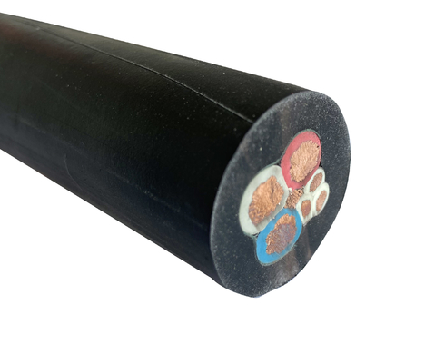 China Flexible Copper Conductor Rubber Sheathed Cable Fire Retardant 450 / 750V supplier
