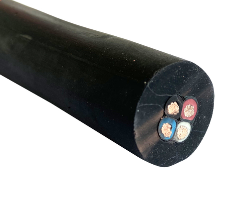 China EPR Insulation Flexible Rubber Sheathed Cable 300 / 500V H07RN-F supplier