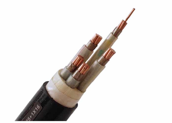 China Five Cores Fire Resistant XLPE Insulated Electrical Cable With Earth WIre supplier