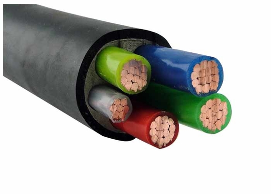 China Low Voltage XLPE Insulated Power Cable 5 Core Copper Electrical cable With 4-400 Sqmm Cross Section Area supplier