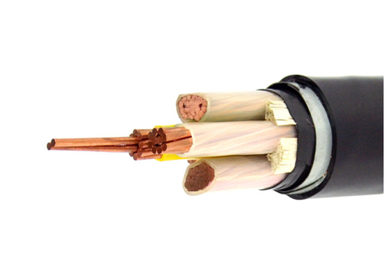 China Low Voltage Copper Conductor Steel Tape Armoured Electrical Cable XLPE / PVC Insulation PVC Sheath Underground Cable supplier