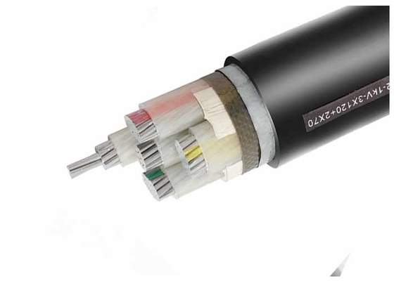 China Five Core XLPE Insulated Power Cable 0.6/1kV Armoured Aluminum Conductor Cable supplier