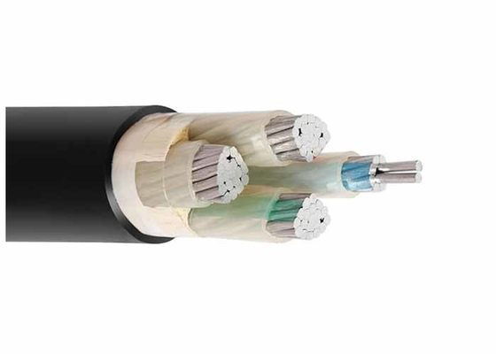 China 0.6 / 1kV Aluminum Conductor Four Core XLPE Insulated Cable Low Voltage supplier