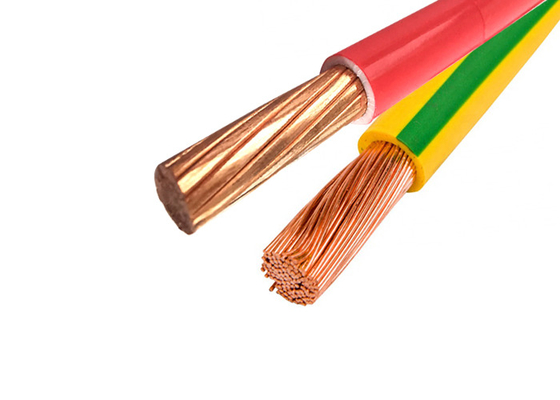 China 300V Copper / Aluminum Conductor PVC Insulated Cables For Household Industrial supplier