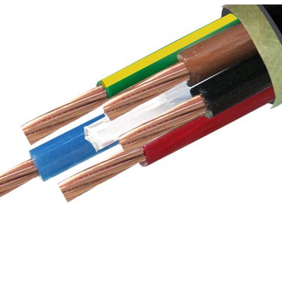 China Black H07RN-F 1.5mm2 Rubber Sheathed Cable Flexible Copper Conductor Factory supplier