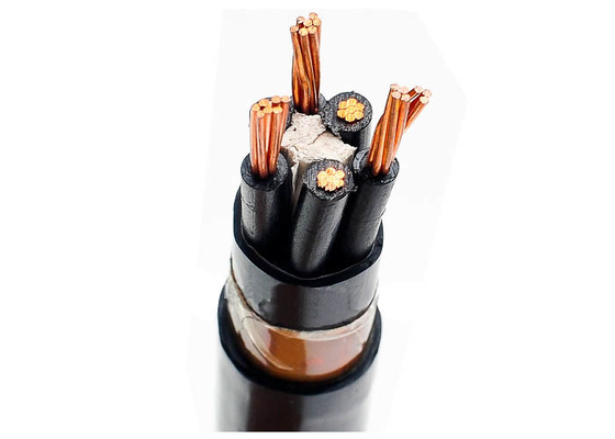 China XLPE Insulated PVC Sheathed Copper Power Cable 0.6/1kV Five Copper Core supplier